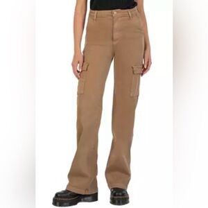 NWT Kut from the Kloth Miller High Waist Wide Leg Cargo Jeans 10